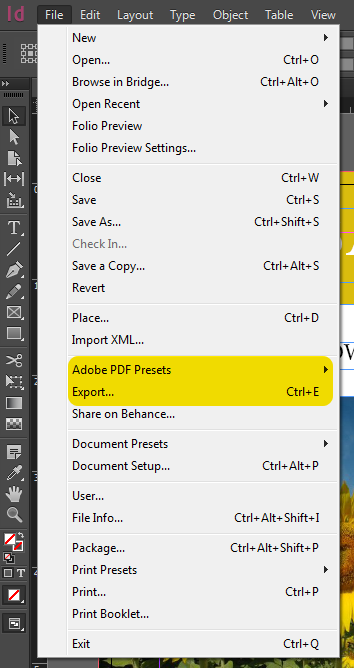 InDesign Step 3